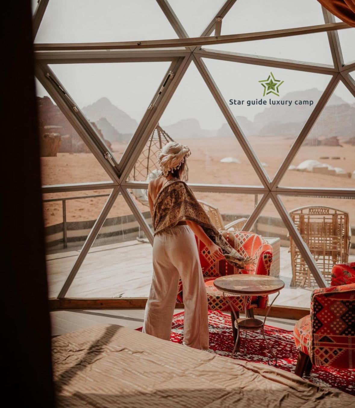 Star Guide Luxury Camp Wadi Rum Exterior foto