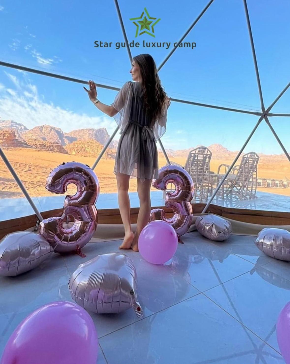 Star Guide Luxury Camp Wadi Rum Exterior foto